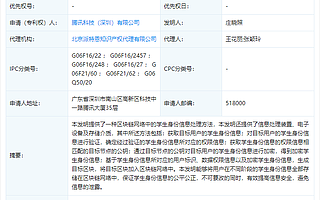 腾讯学生身份信息处理专利获授权，可有效提高信息安全
