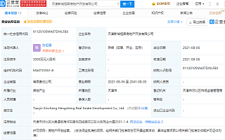 新城控股于天津成立三家新公司，注册资本均为3000万