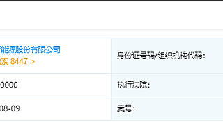 大公司動態∣銀隆新能源被強制執行2.4億；原樂視大廈5.7億起拍