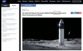 蓝色起源起诉NASA，逼停SpaceX月球着陆器合同|全球快讯