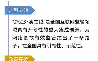 浙江：首推数字化外卖监管系统，实现全链条闭环管理