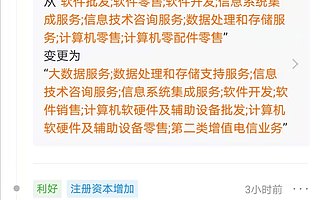 小米投资数说故事DataStory，后者为互联网大数据应用与服务提供商