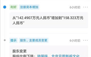 愛奇藝投資新力量影視,后者為復合型電影制片公司
