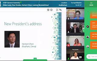 IASP主席首次由中國科技園區代表陳鴻波出任