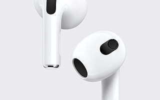AirPods 3 登場：抗汗抗水、空間音頻、自適應均衡，要價 1399 元