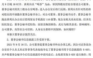 嘉应制药董秘徐胜利被解聘：此前被爆出遭到董事黄利兵“追打”