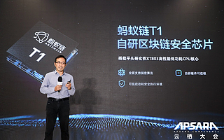 蚂蚁链发布自研区块链安全芯片，搭载平头哥玄铁 CPU