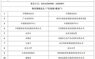 中央网信办等17部门公示国家区块链创新应用试点入选名单