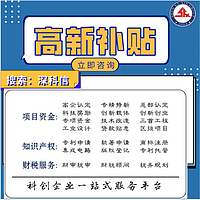 深圳市高新补贴、专精特新申报一站式服务