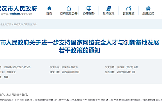 武漢組建30億產業基金,加速建設國家網絡安全人才和創新基地