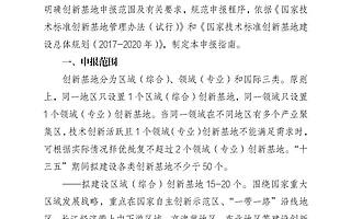 一文读懂标准化试点示范　|　国家技术标准创新基地