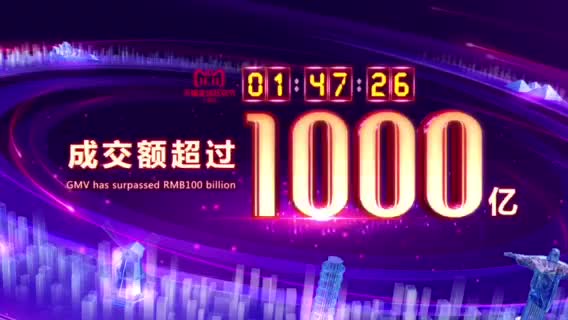 2018天猫双11破千亿比去年快7小时